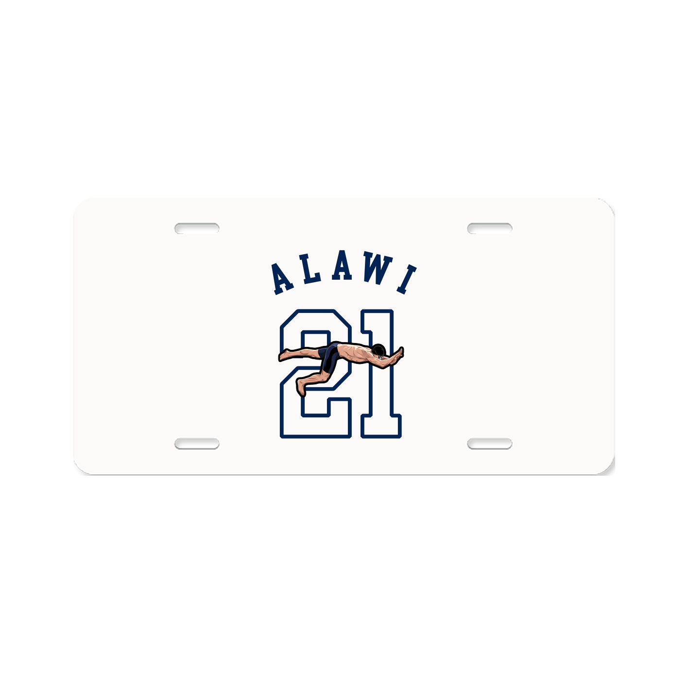License Plate — Shirsey Arch in Classic
