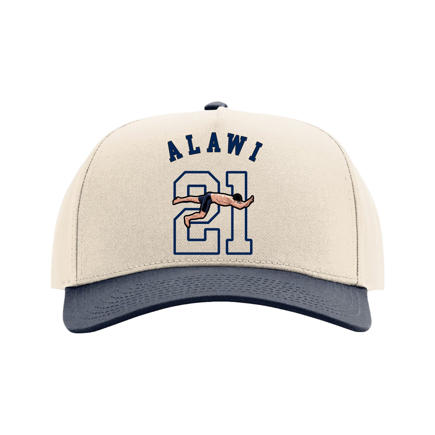 Full Fabric Five-Panel Champ Cap