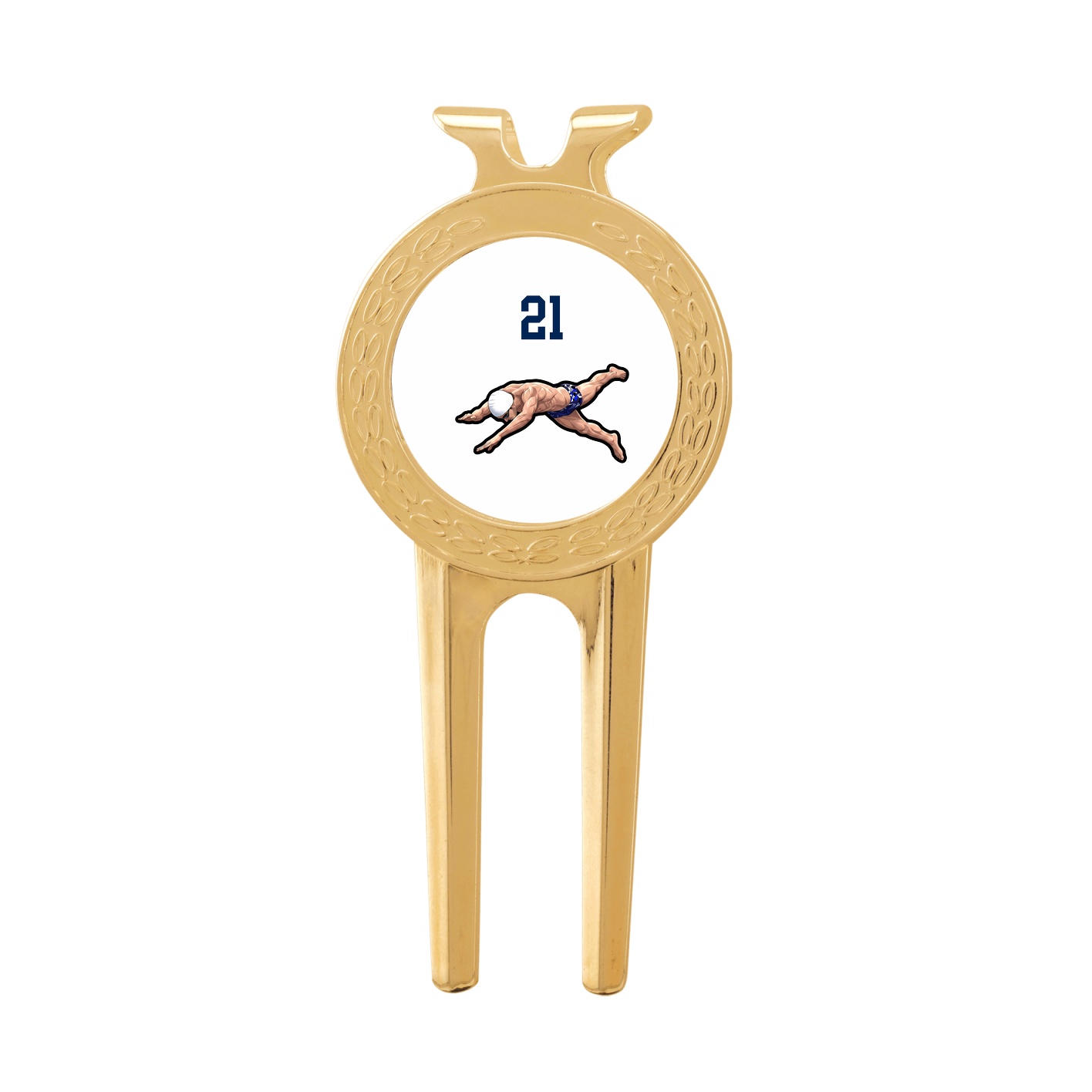 Divot Tool with Ball Marker — Number Top in Classic