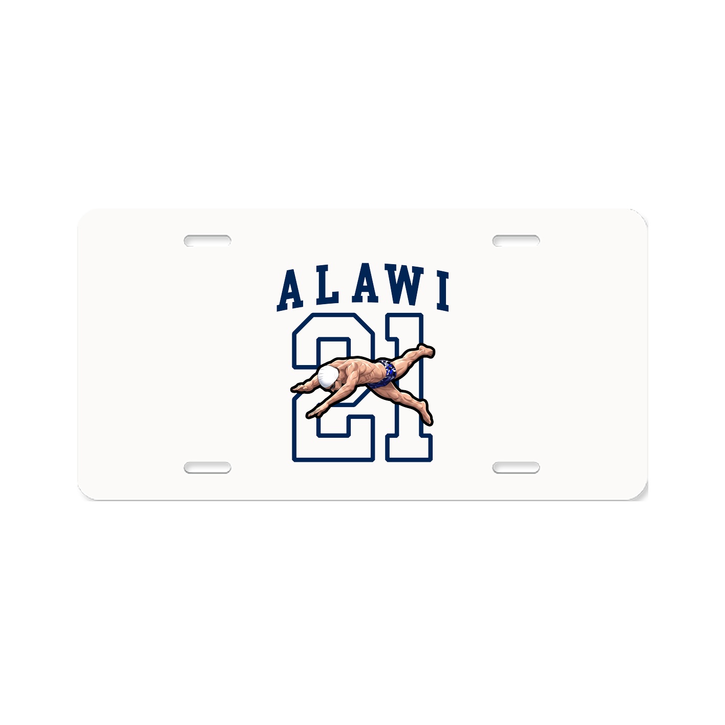 Aluminum License Plate