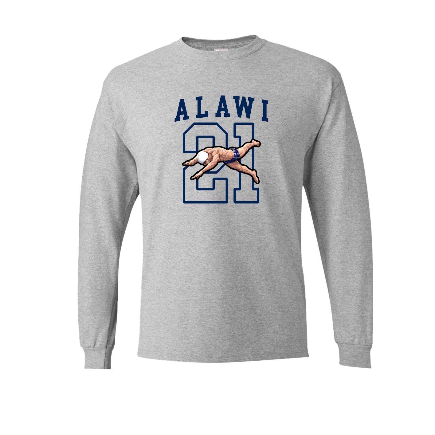 Long Sleeve Tee — Shirsey in Grey