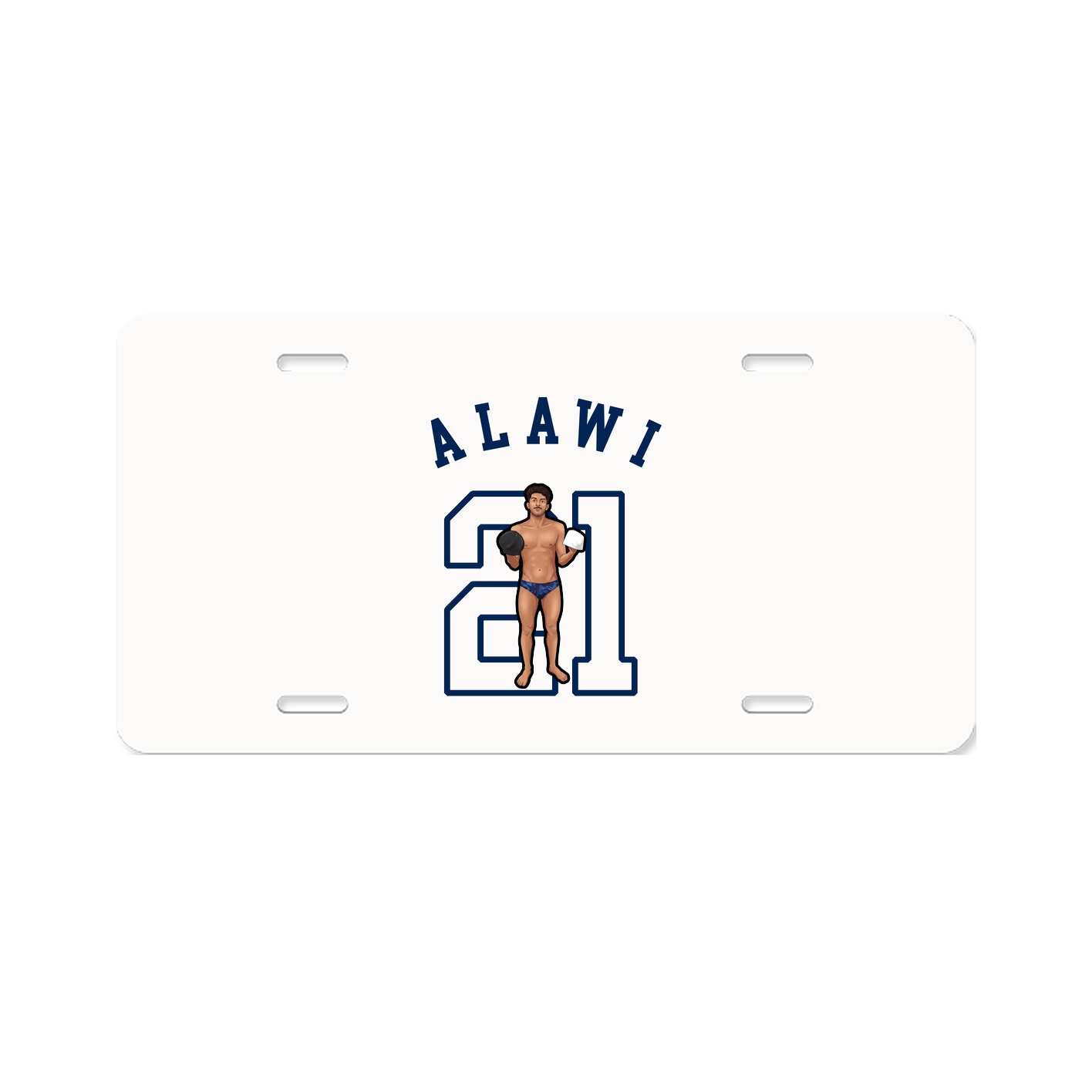 License Plate — Shirsey Arch in Classic