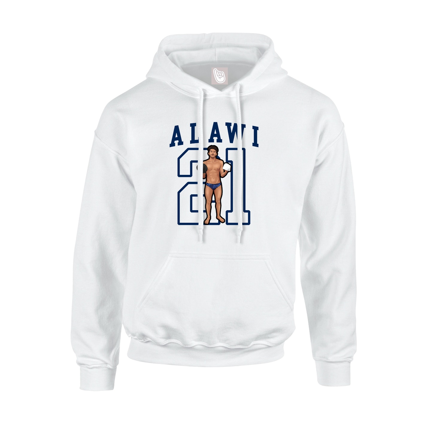 Hoodie — Shirsey in White