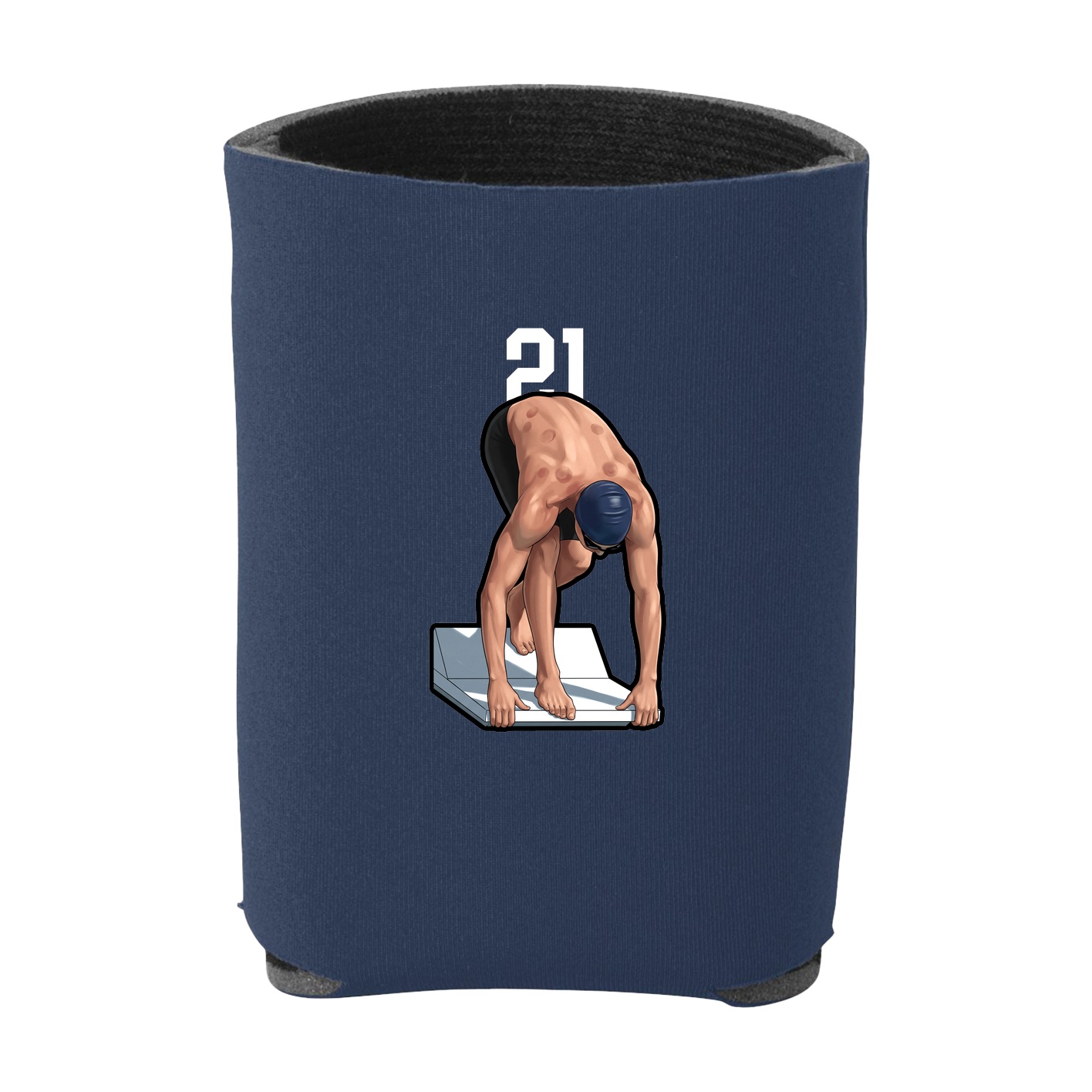 Can Holder — Number Top in Navy