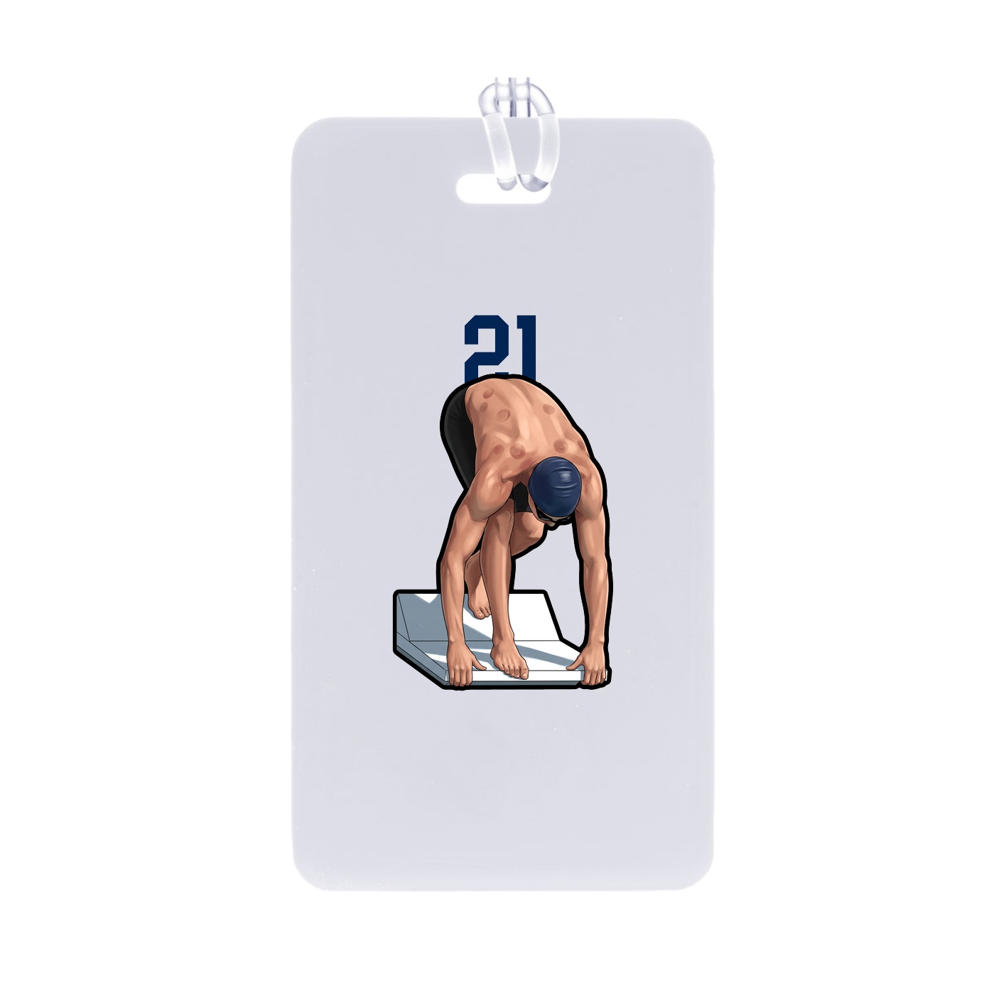 Bag Tag — Number Top in Classic