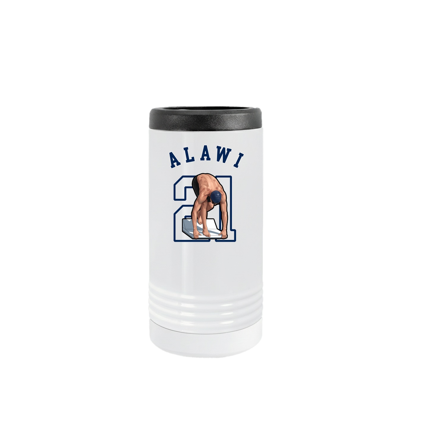 Slim Beverage Holder — Shirsey Arch in White