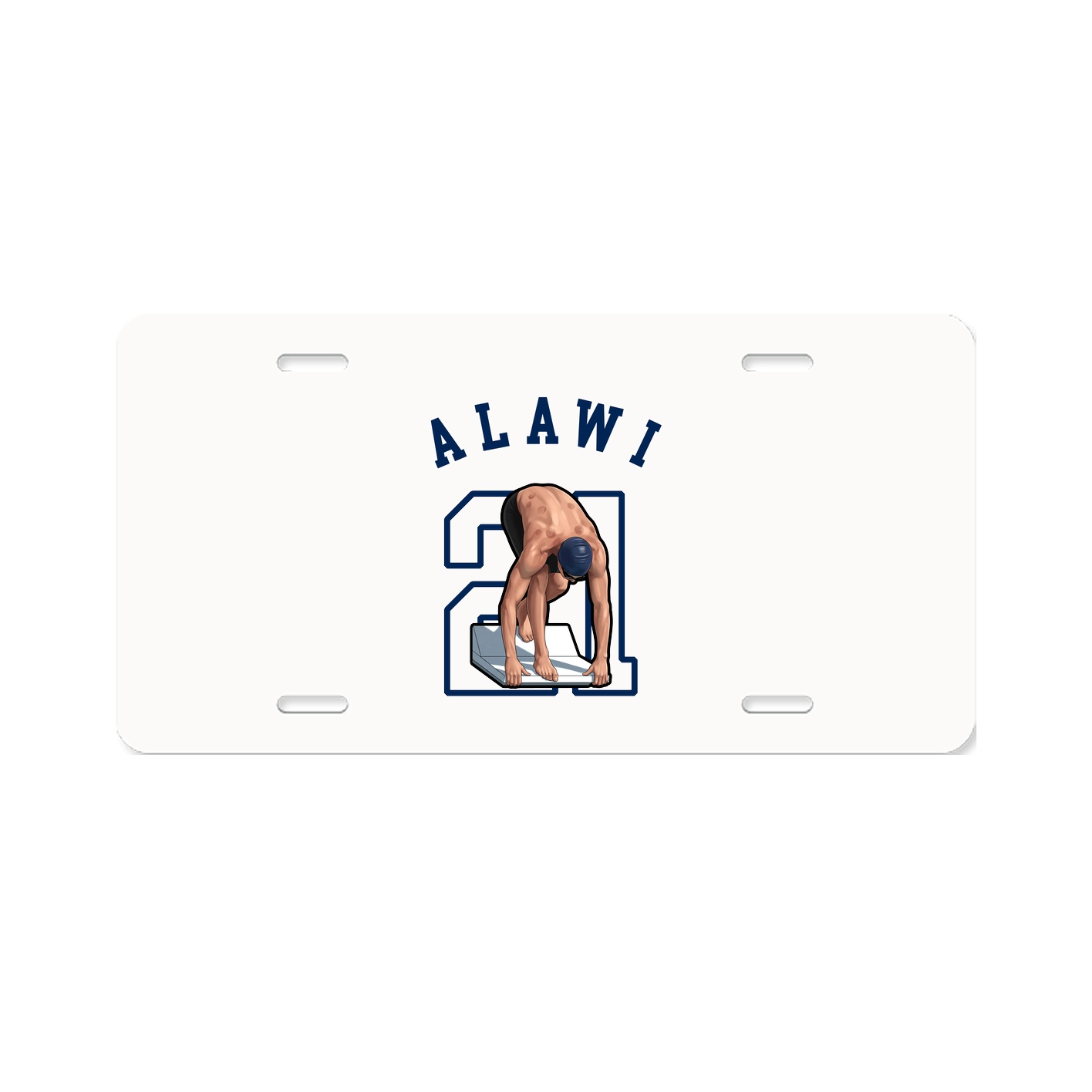 License Plate — Shirsey Arch in Classic