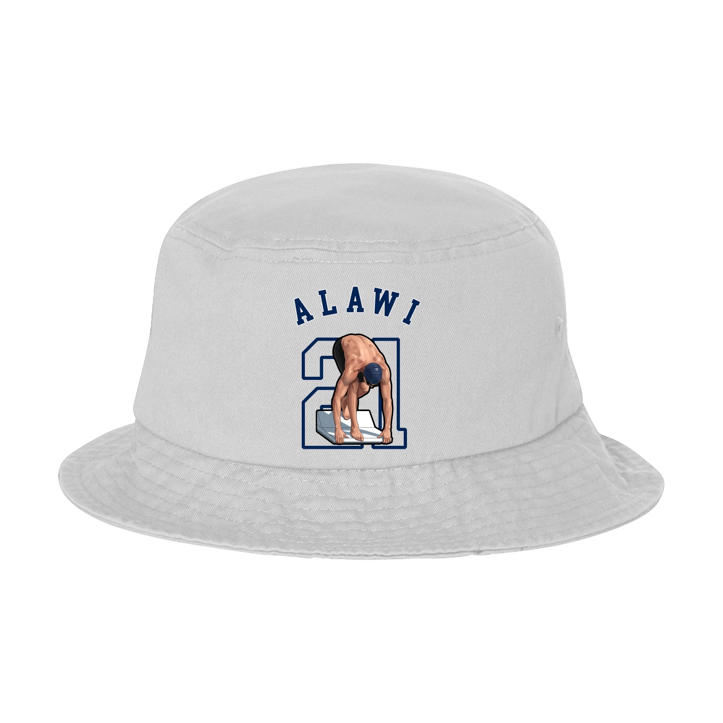 Bucket Cap — Shirsey Arch in White