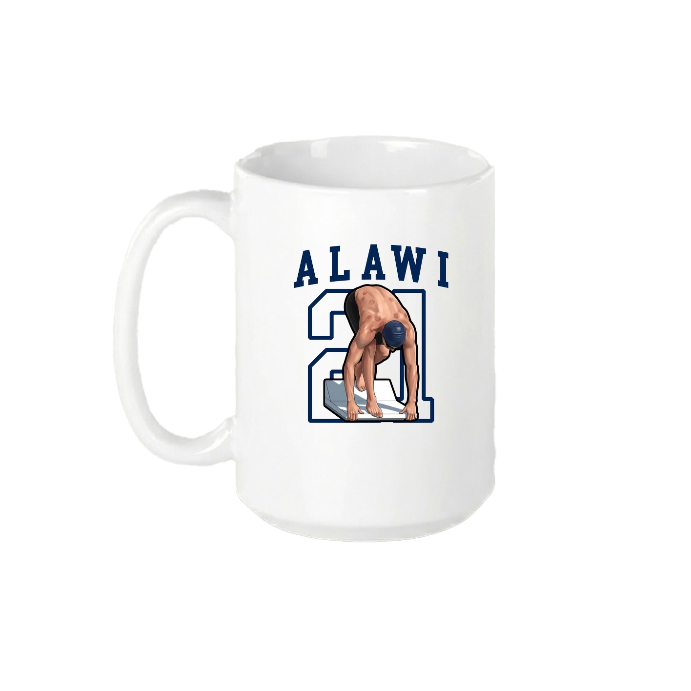 15oz Coffee Mug — Shirsey in White