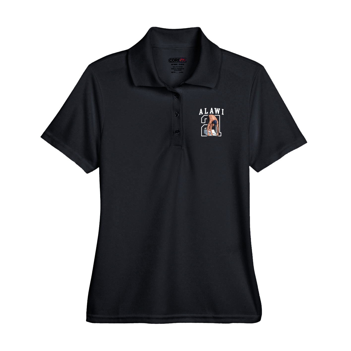 Performance Polo — Shirsey in Black