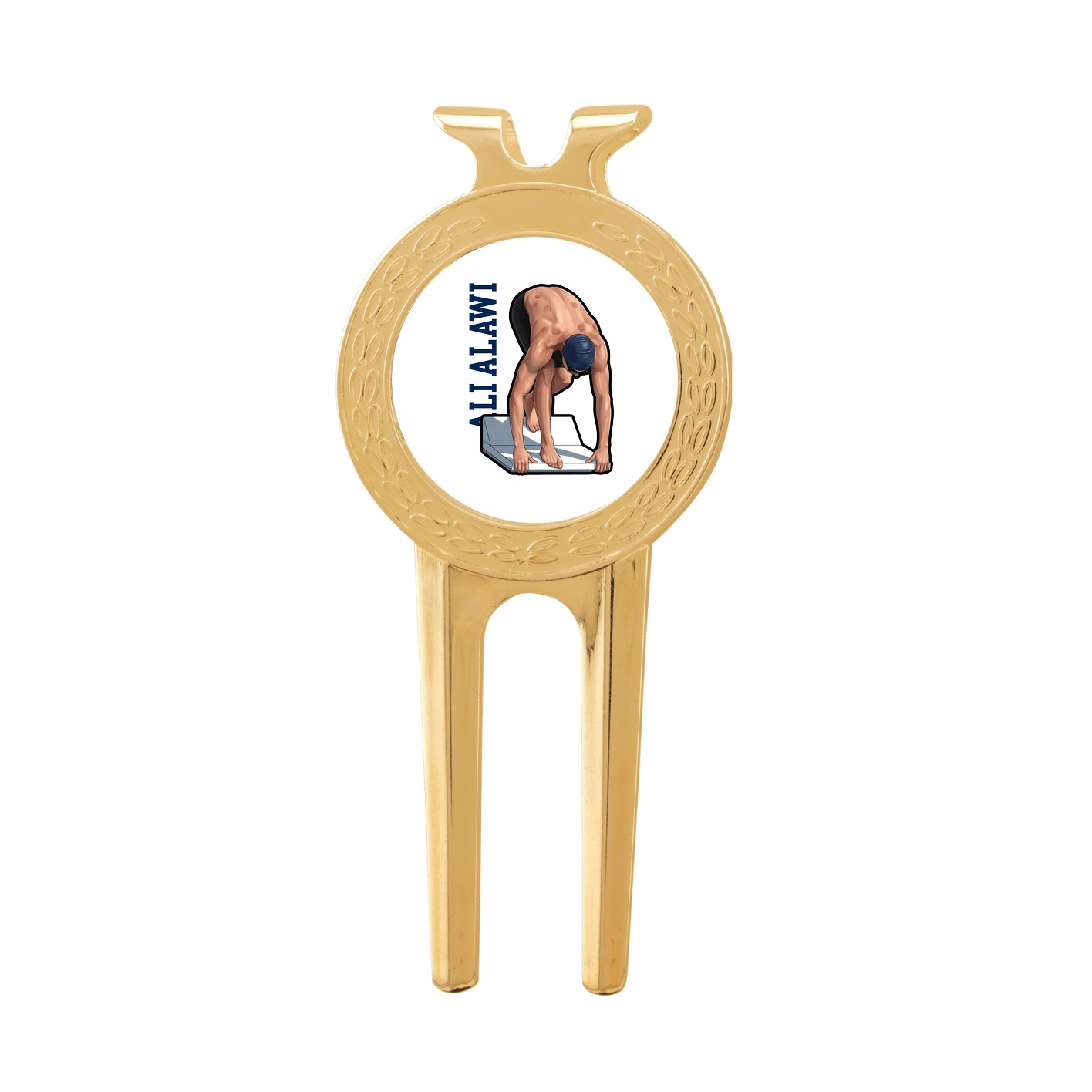 Divot Tool with Ball Marker — Name Vertical in Classic