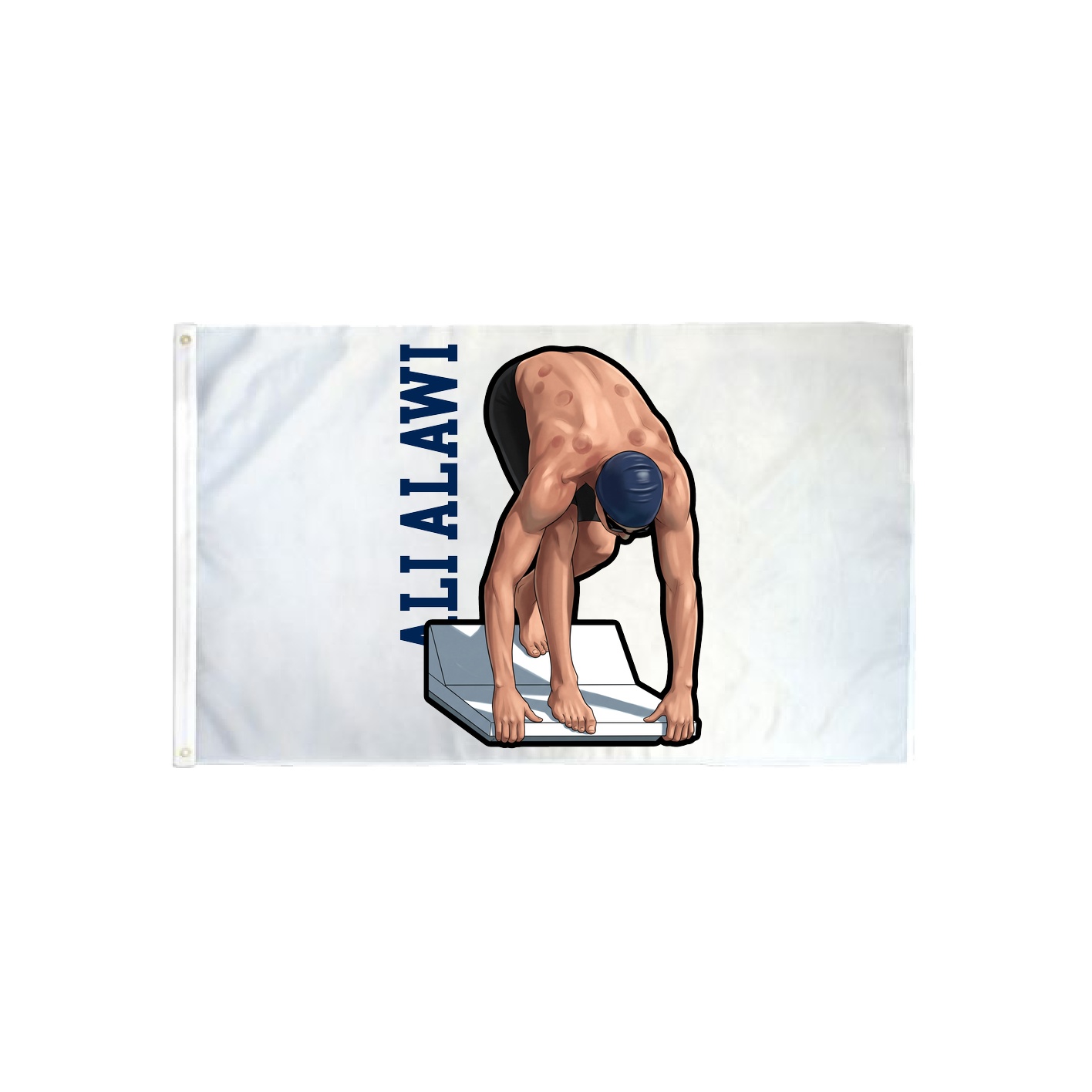 3x5 Flag — Name Vertical in Classic