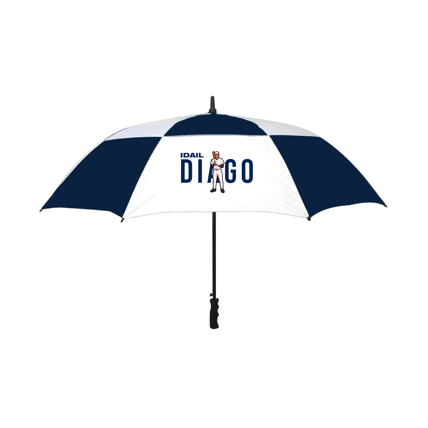 Golf Umbrella — Player Name in Navy