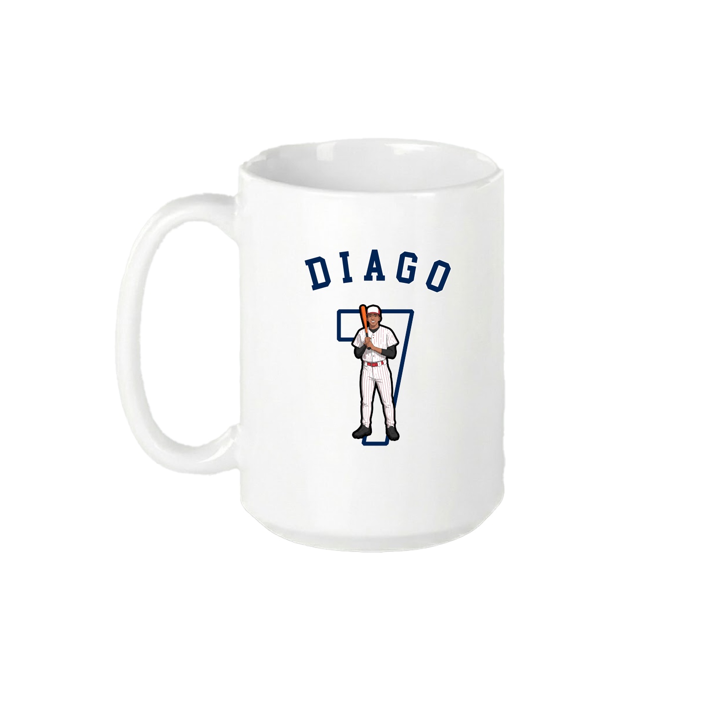 15oz Coffee Mug — Shirsey Arch in White