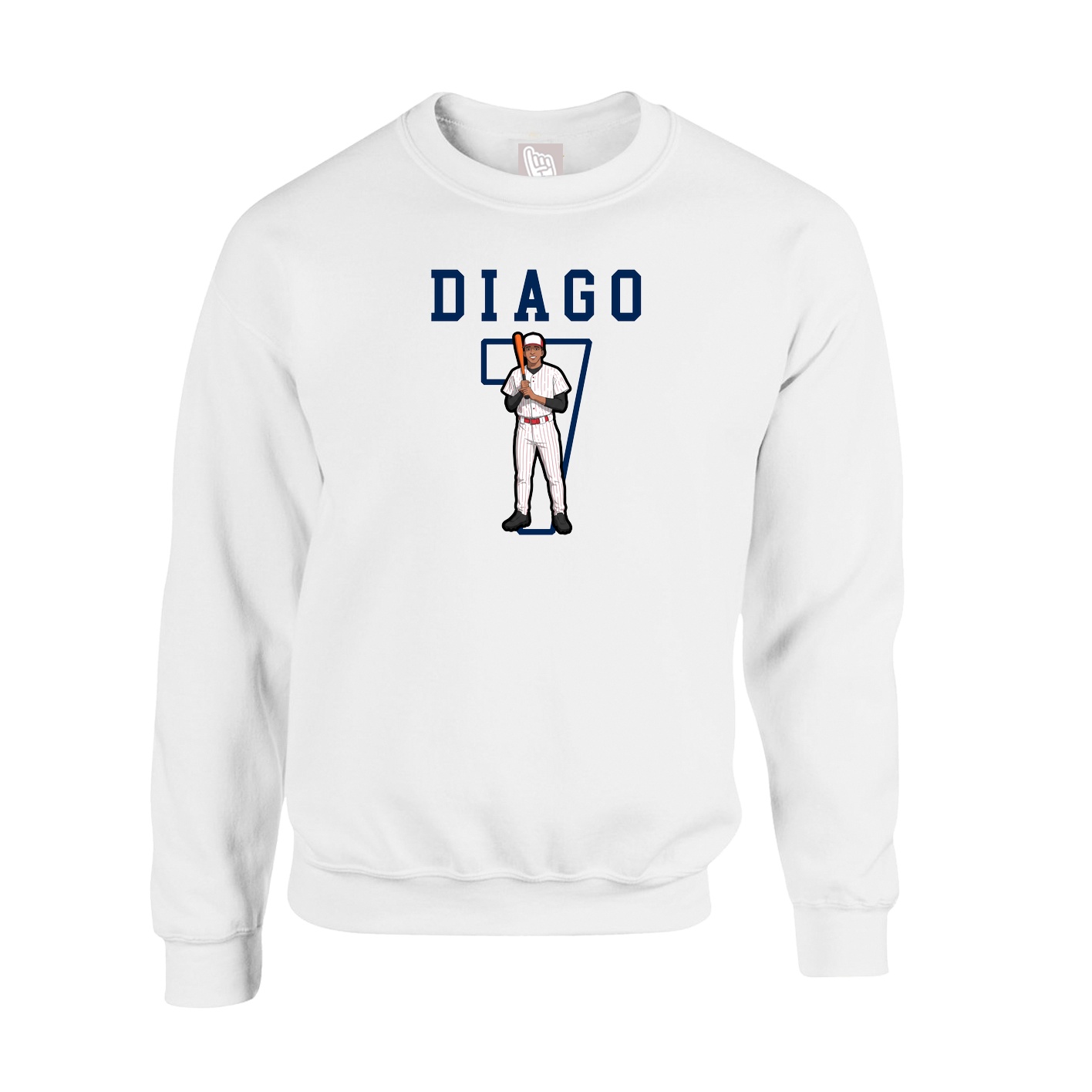 Fleece Crew — Shirsey in White
