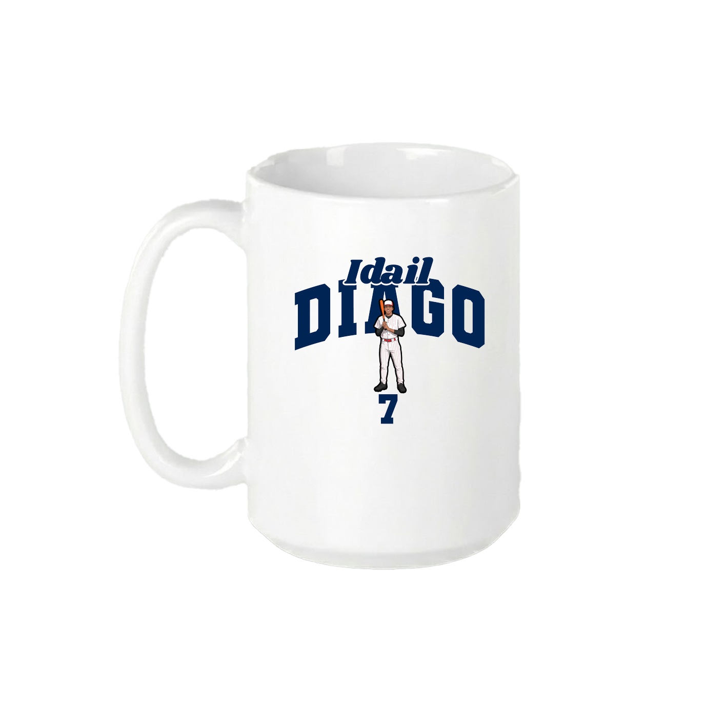 15oz Coffee Mug — Signature Arch in White
