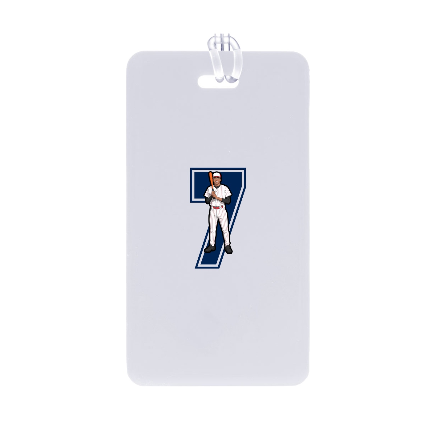 Bag Tag — Number in Classic