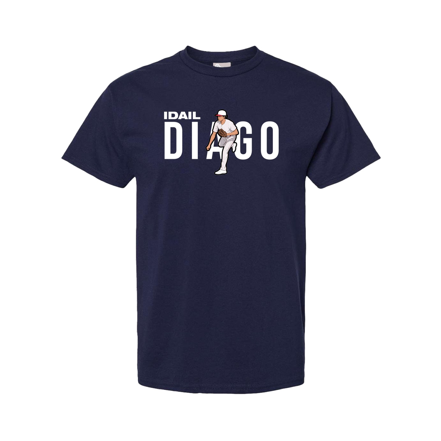 Youth Tee — Player Name in Navy
