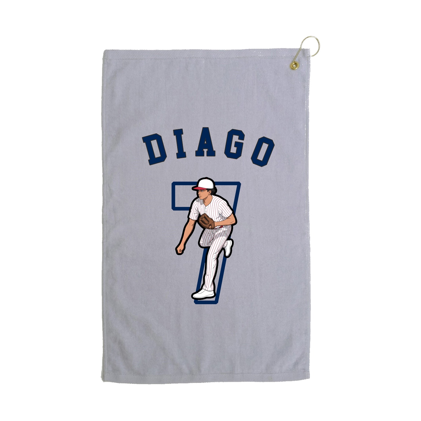 Golf Towel — Shirsey Arch in Grey