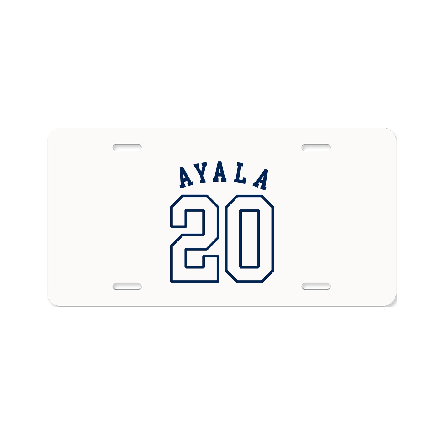 License Plate — Shirsey Arch in Classic