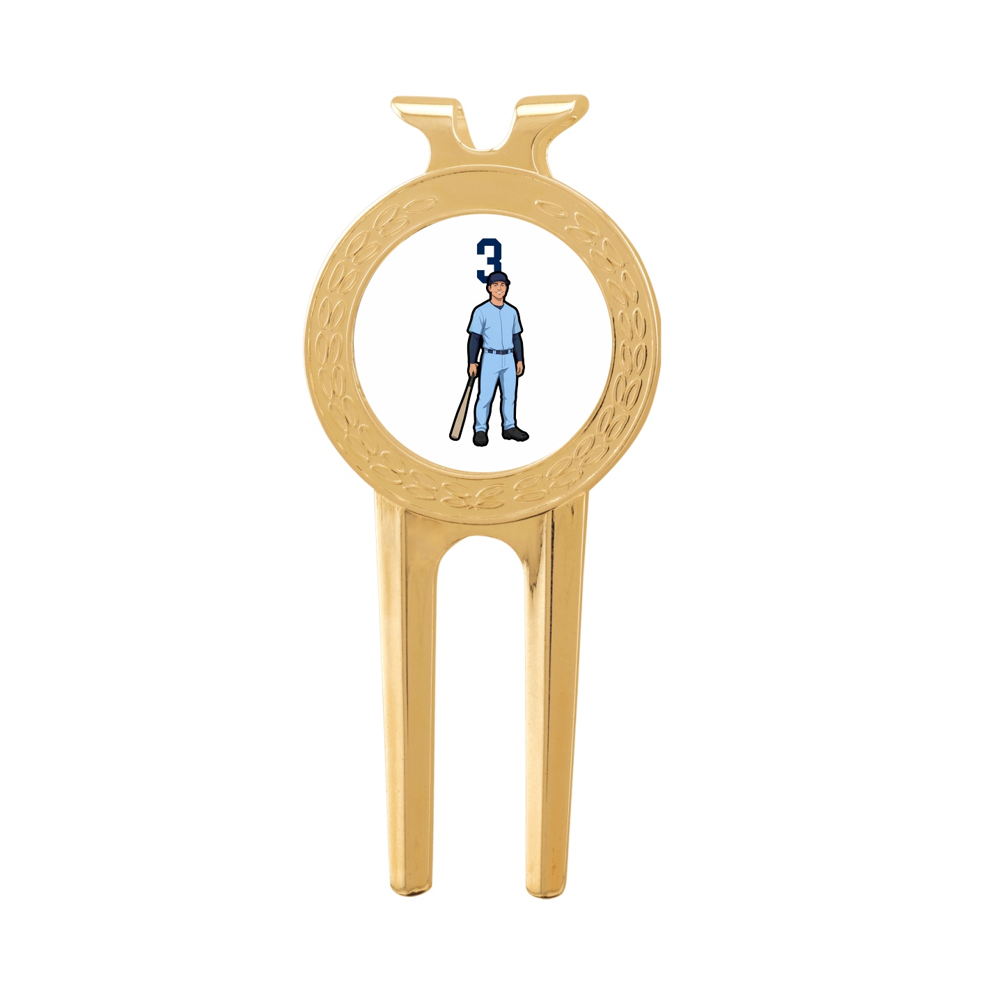 Divot Tool with Ball Marker — Number Top in Classic