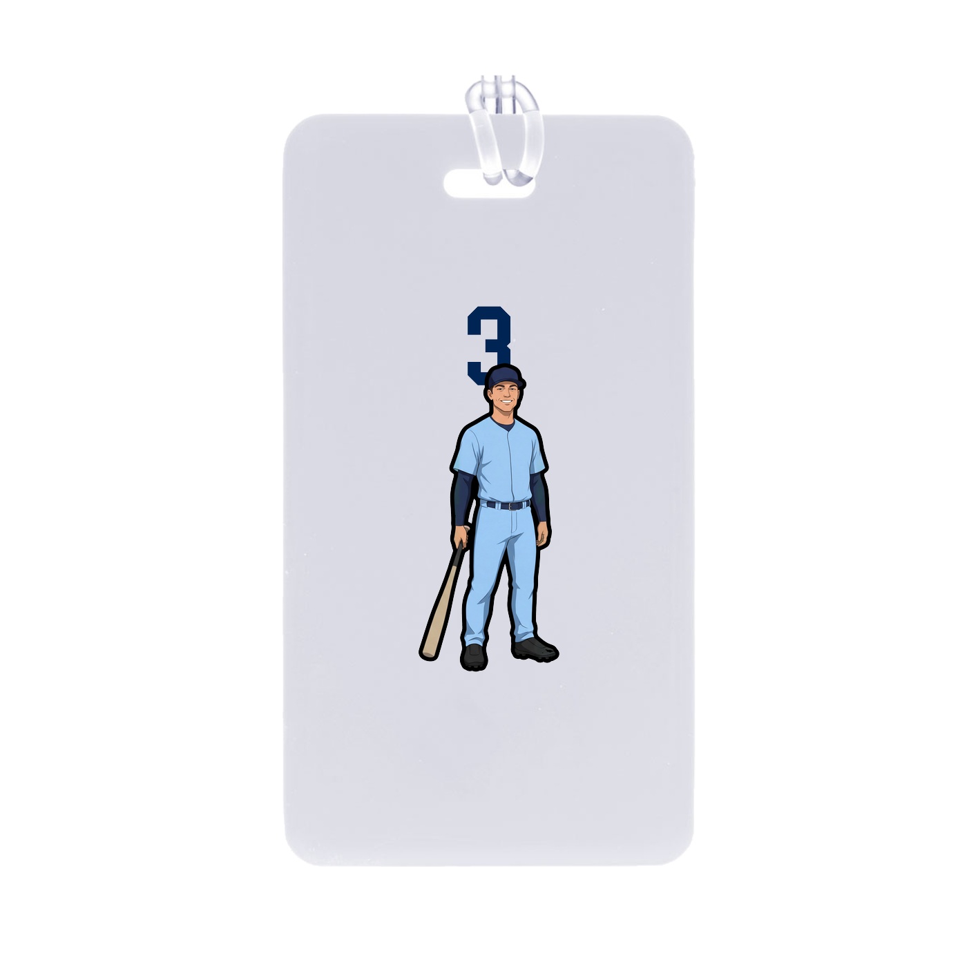 Bag Tag — Number Top in Classic