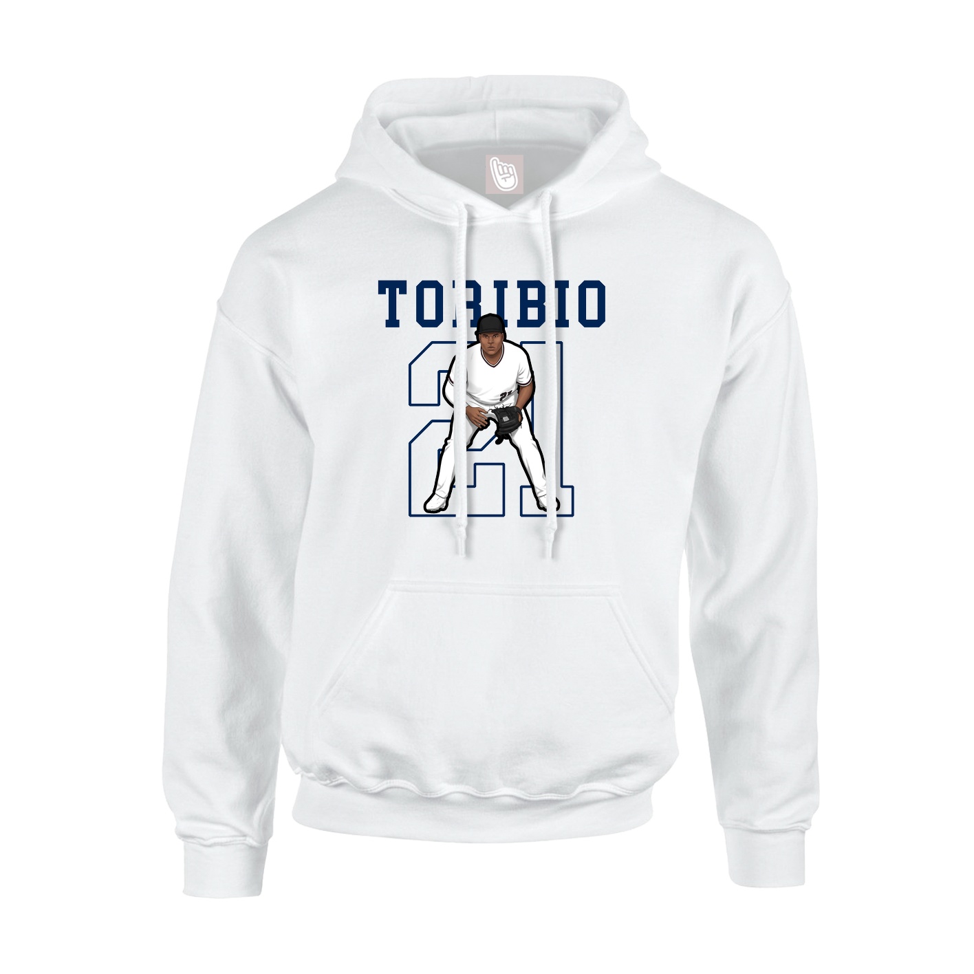 Hoodie — Shirsey in White