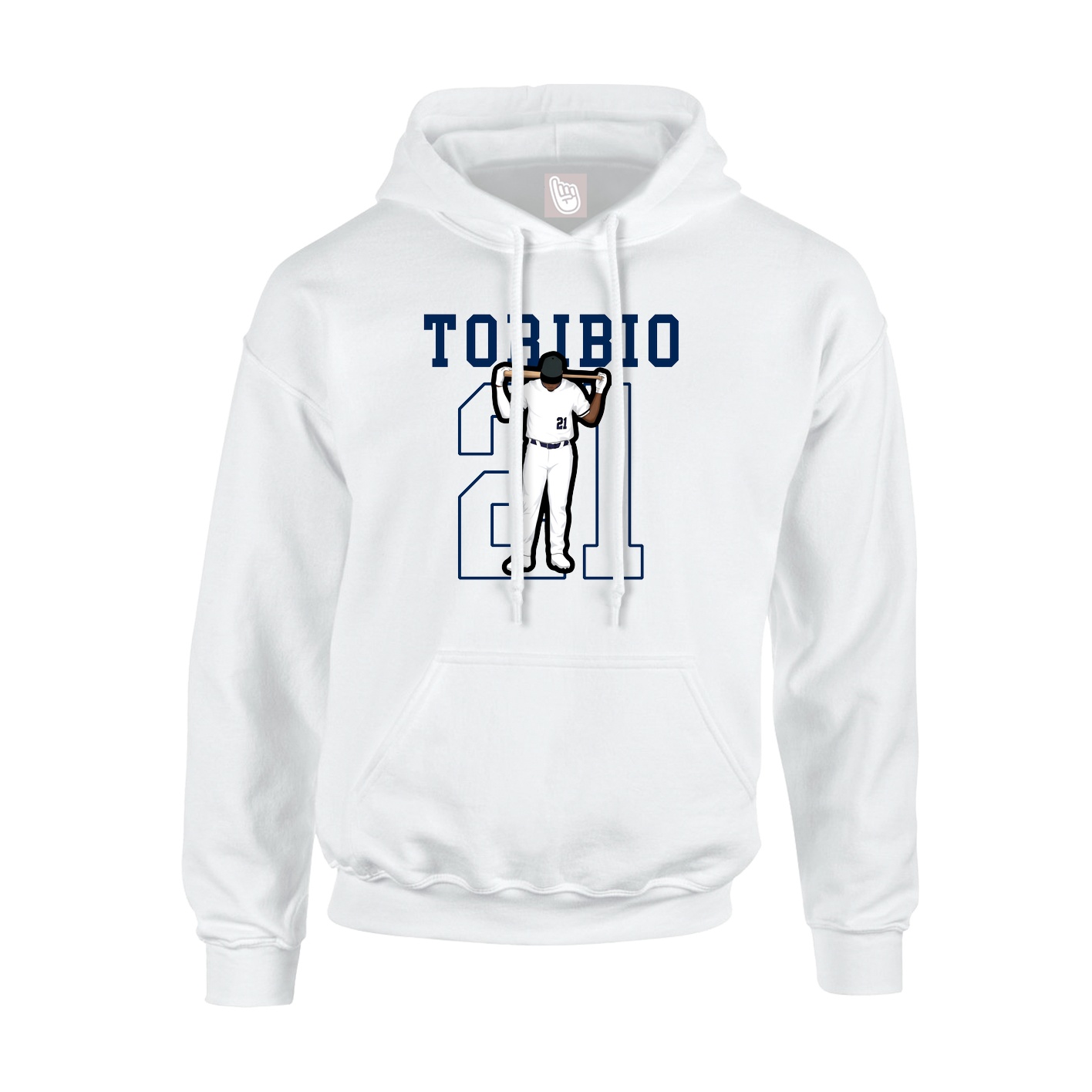 Hoodie — Shirsey in White