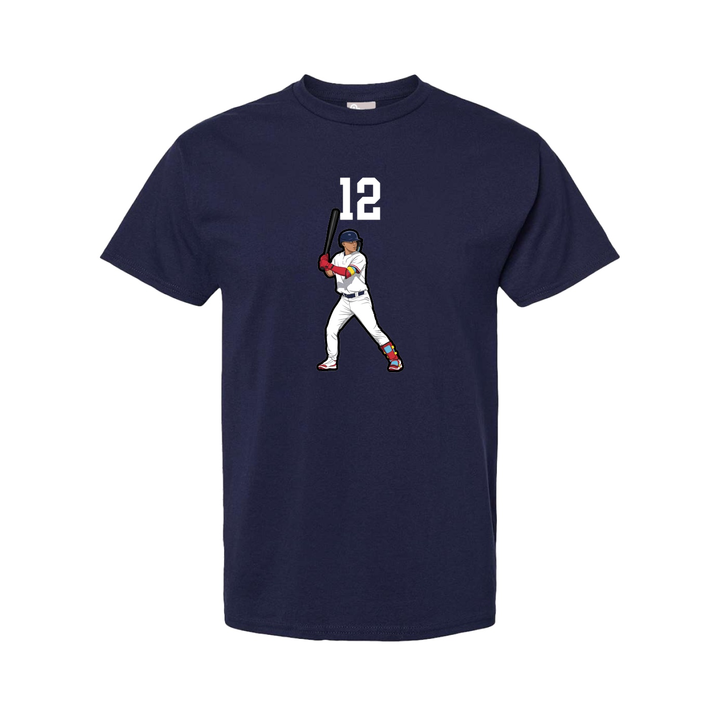 Tee — Number Top in Navy