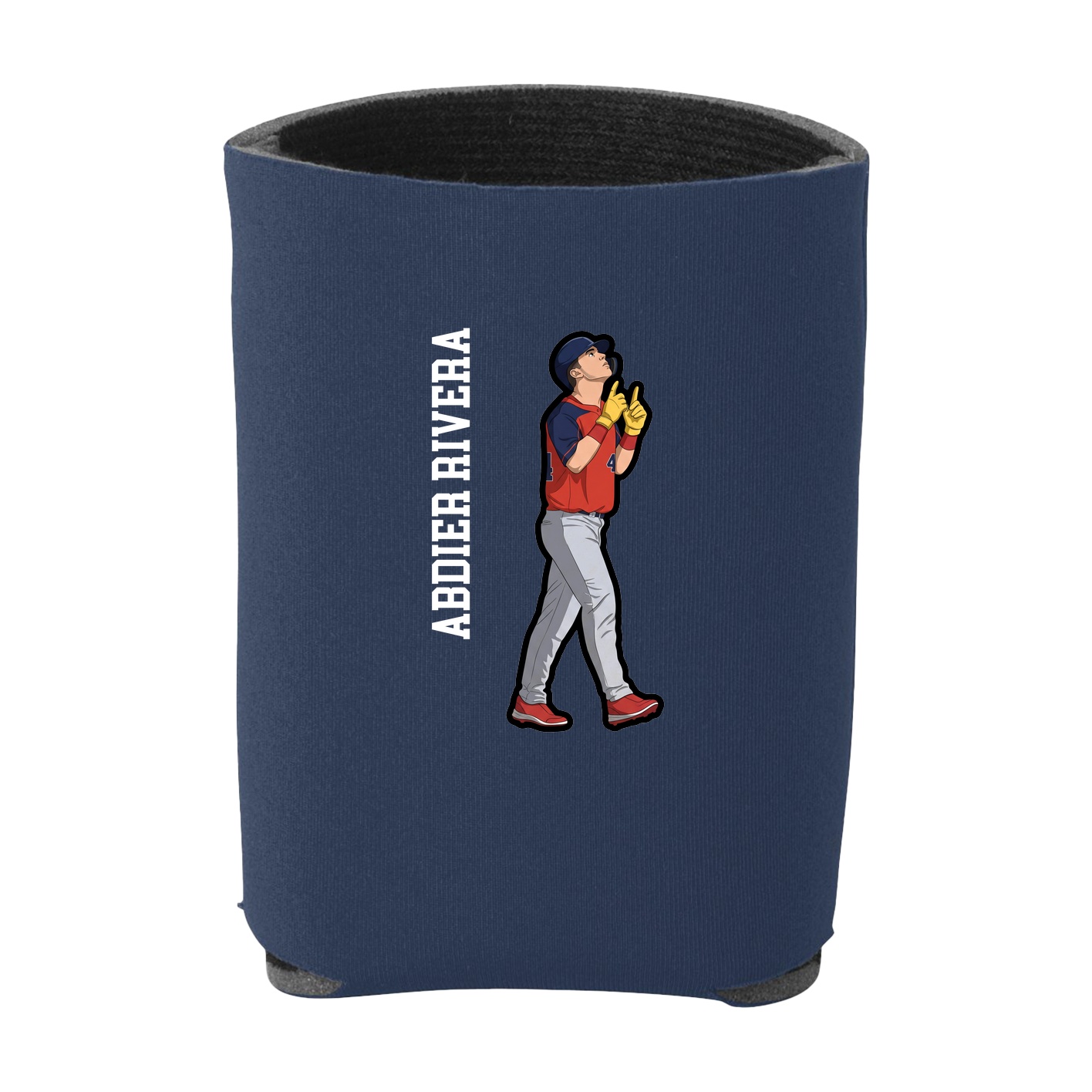 Can Holder — Name Vertical in Navy