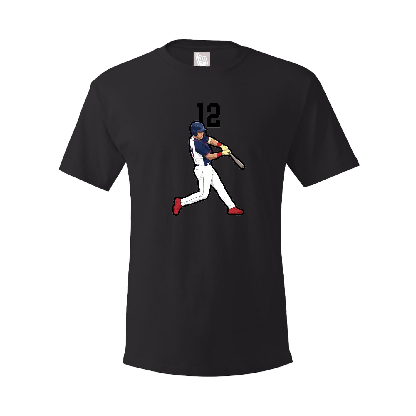 Tee — Number Top in Black