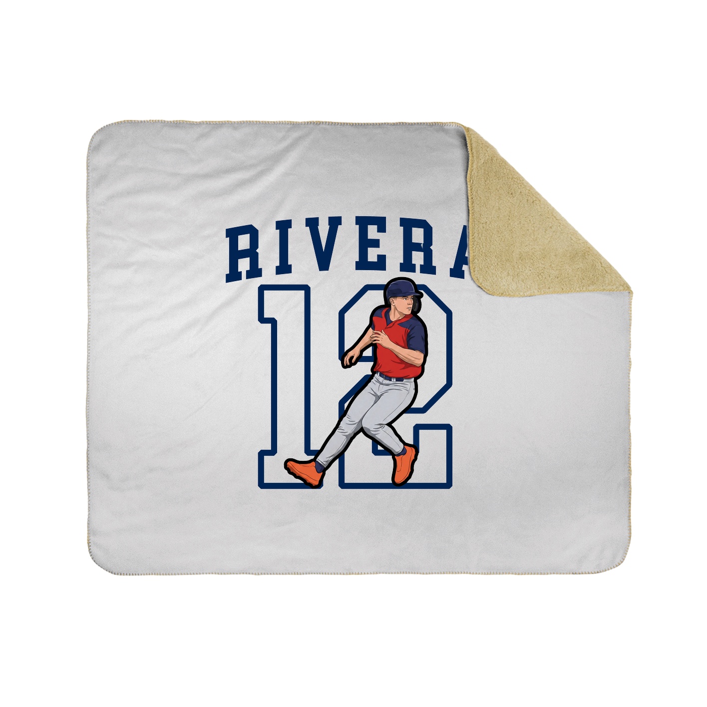 50x60 Sherpa Lined Throw Blanket