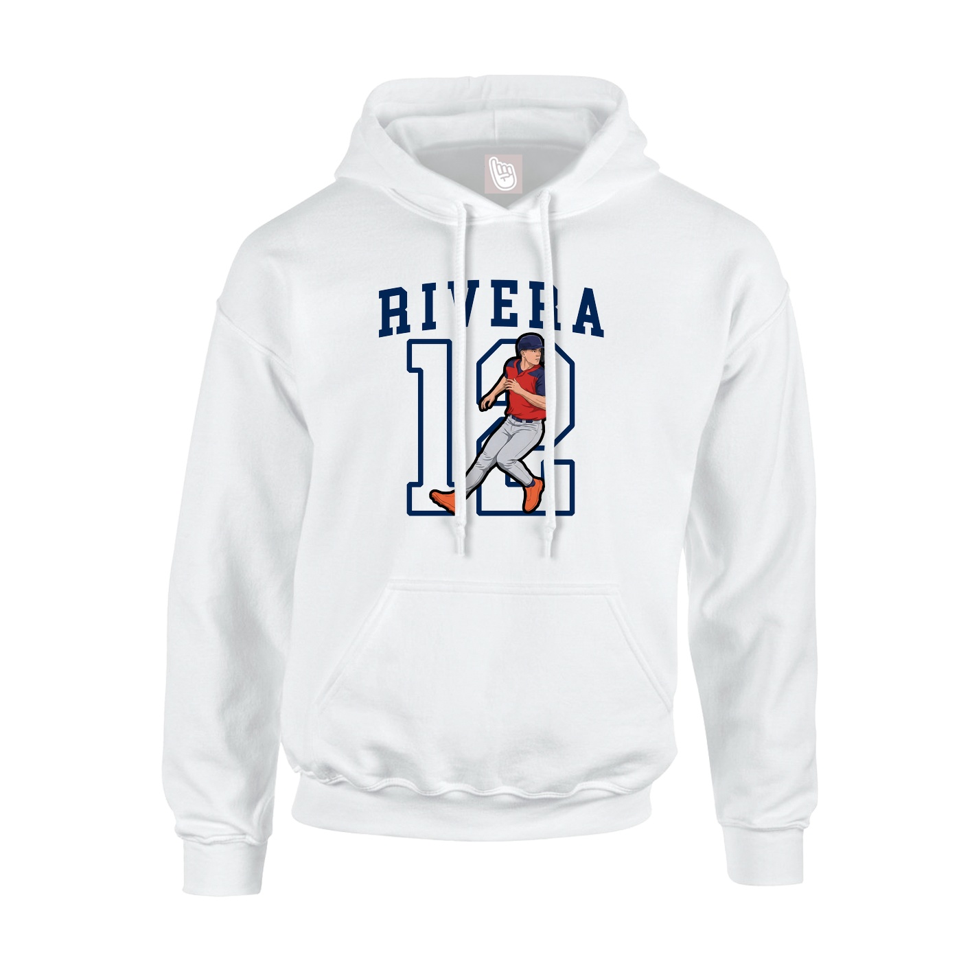Hoodie — Shirsey in White