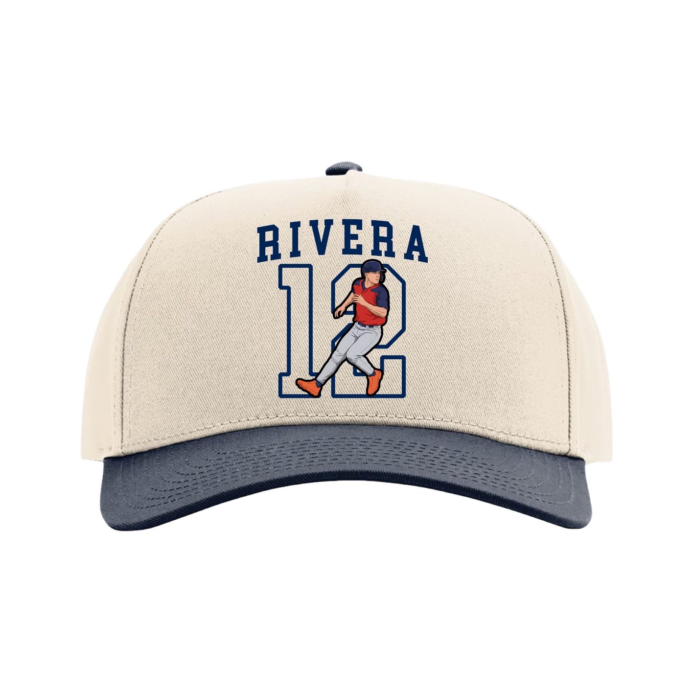 Full Fabric Five-Panel Champ Cap