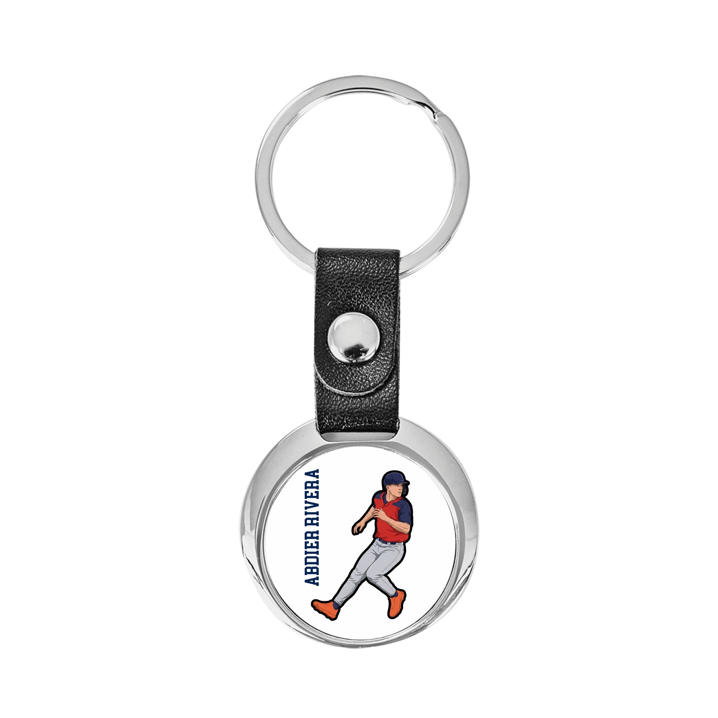 Key Chain — Name Vertical in Classic