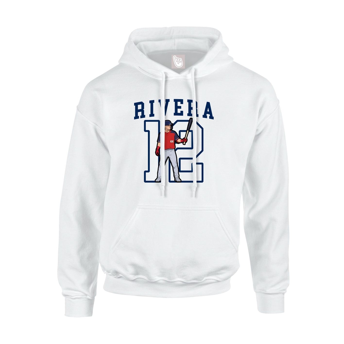 Hoodie — Shirsey in White