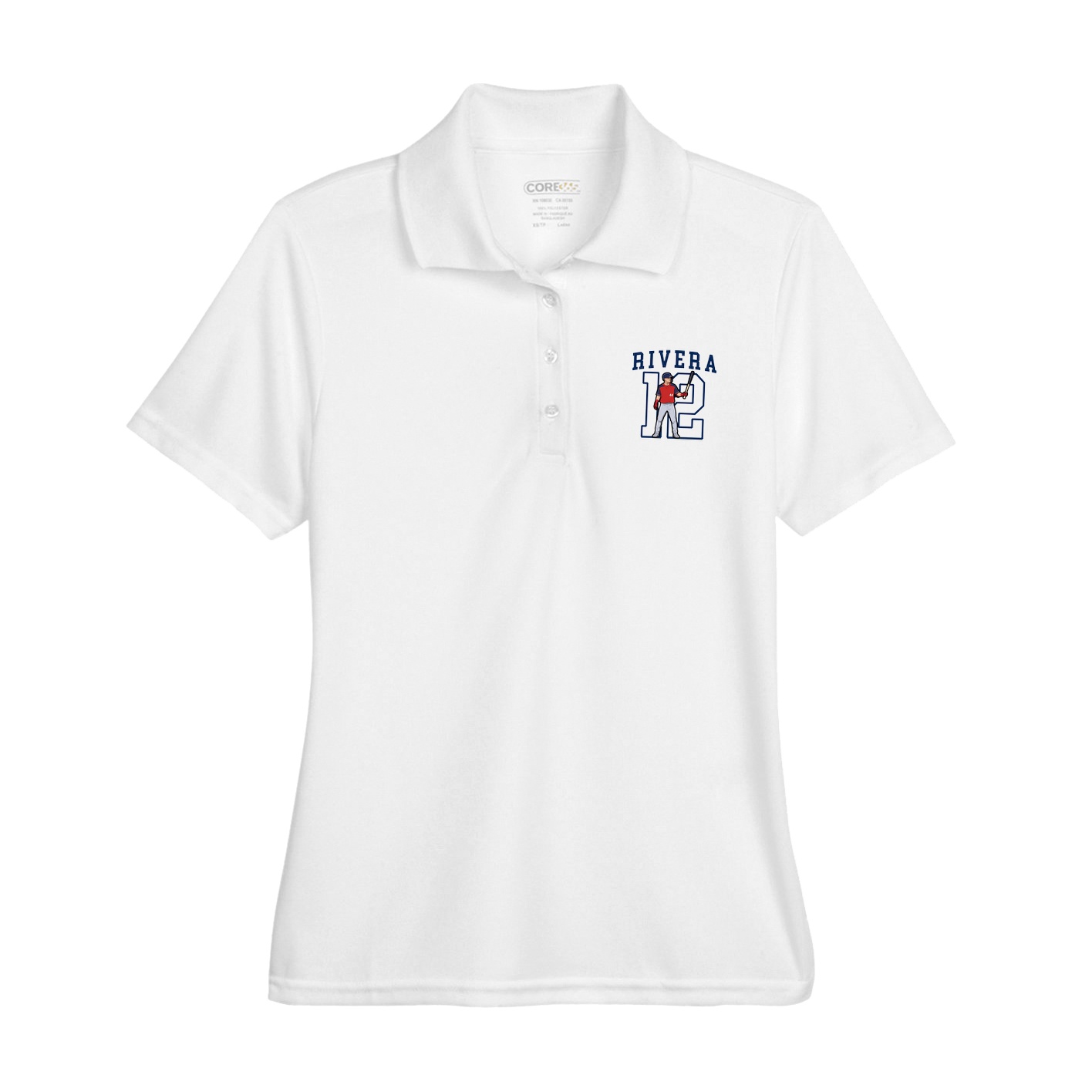 Womens Performance Polo — Shirsey in White