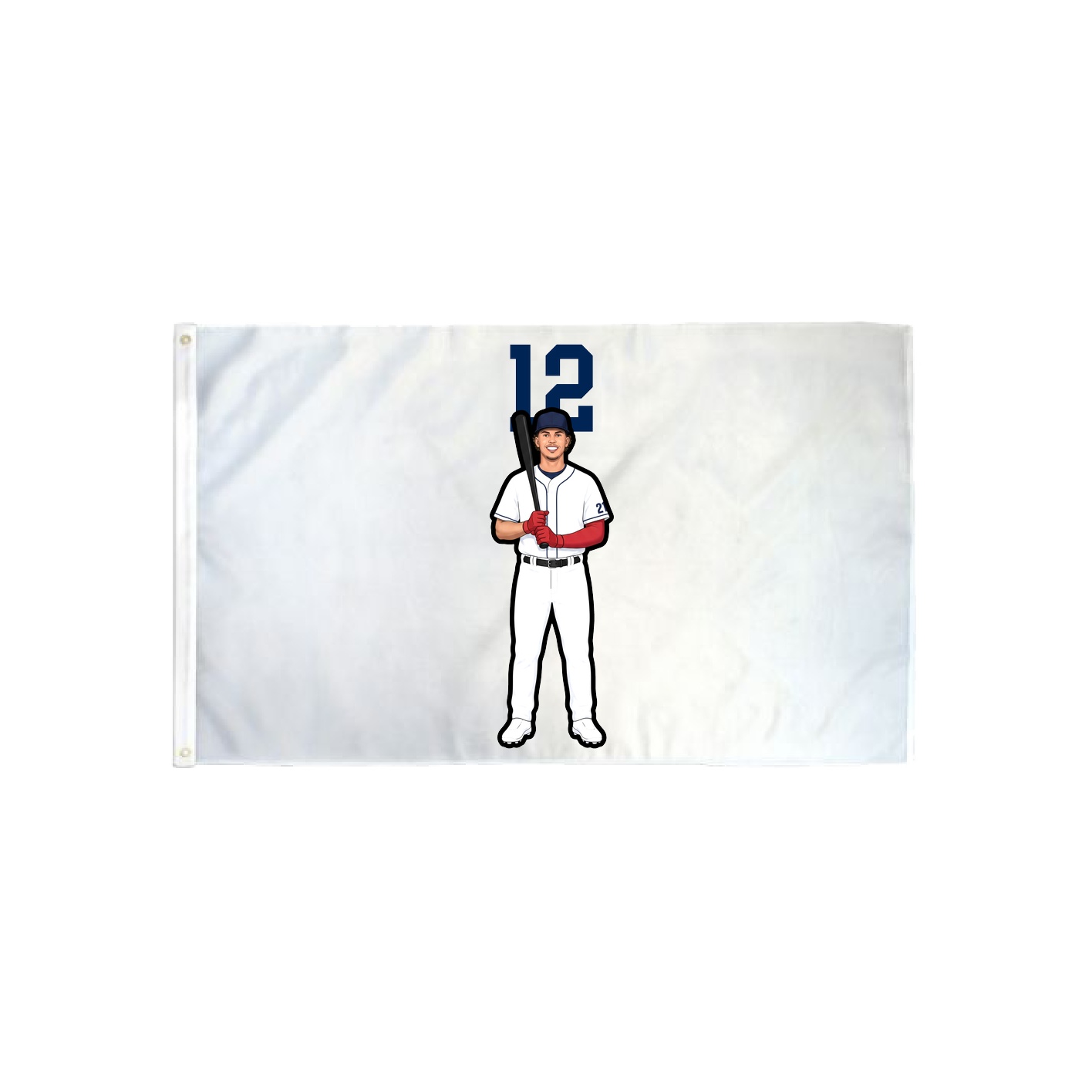 3x5 Flag — Number Top in Classic
