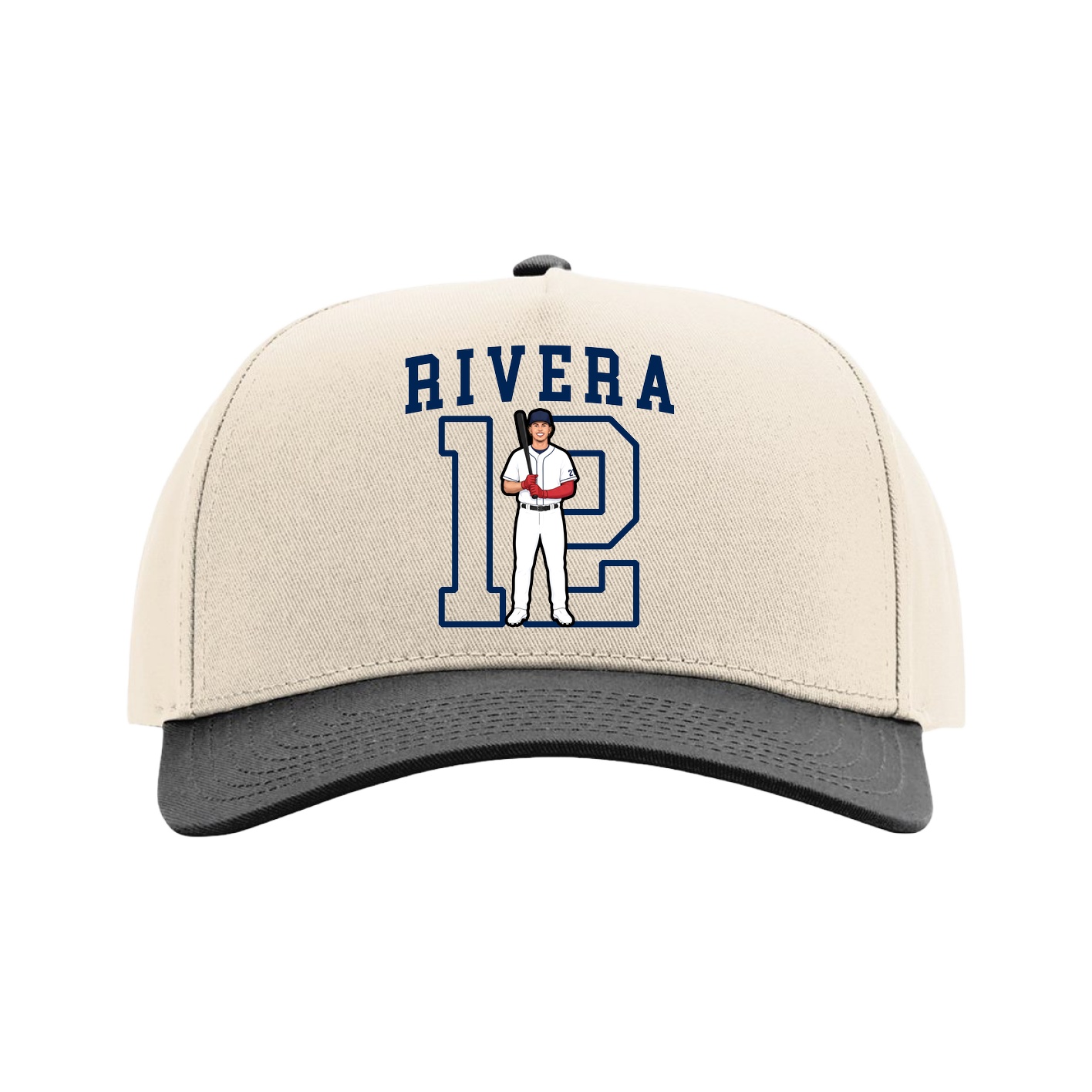 Full Fabric Five-Panel Champ Cap