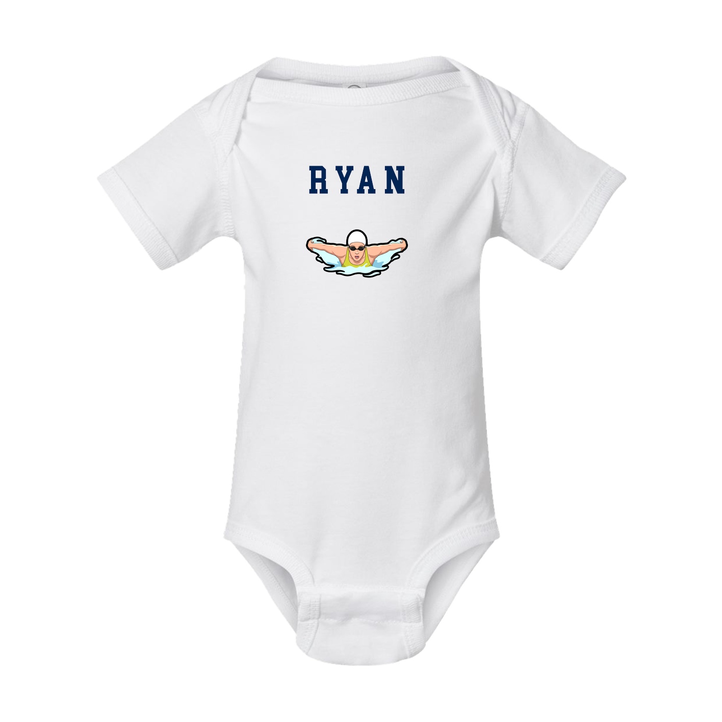 Baby Onesie — Shirsey in White
