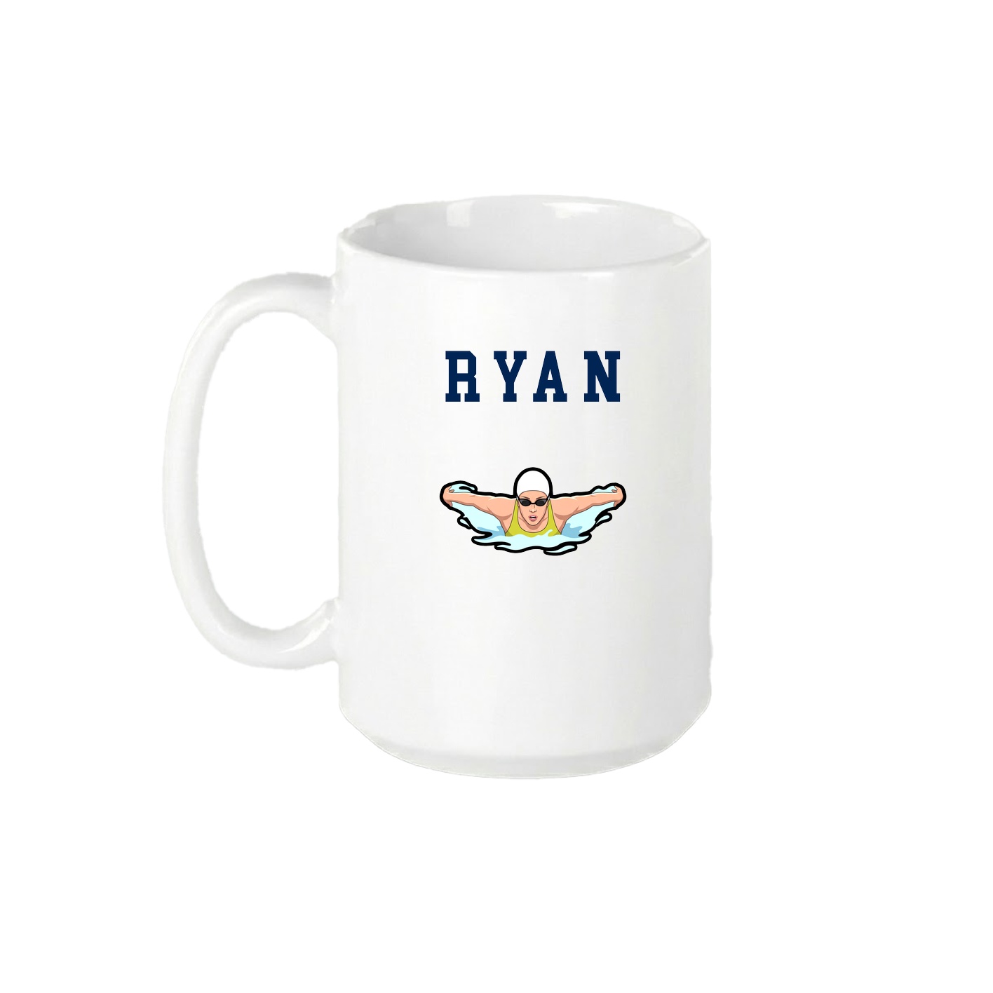 15oz Coffee Mug — Shirsey in White
