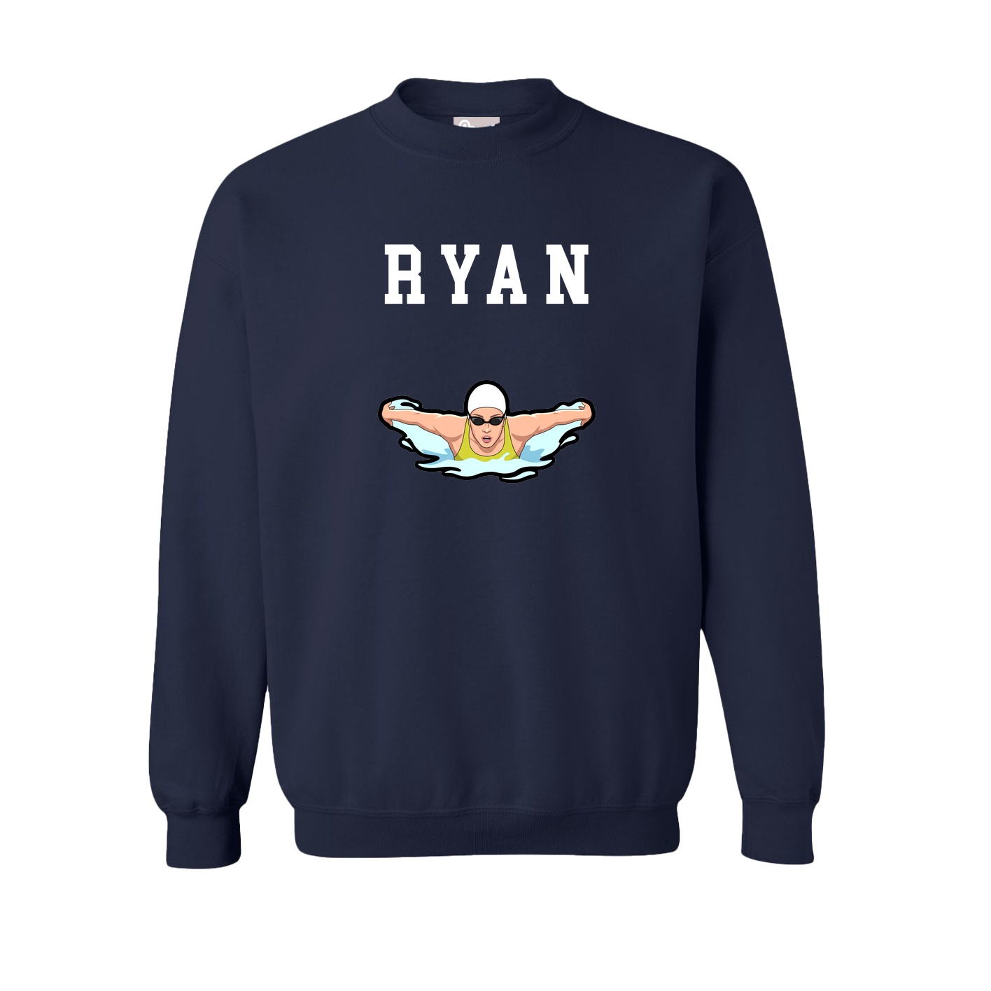 Fleece Crew — Shirsey in Navy