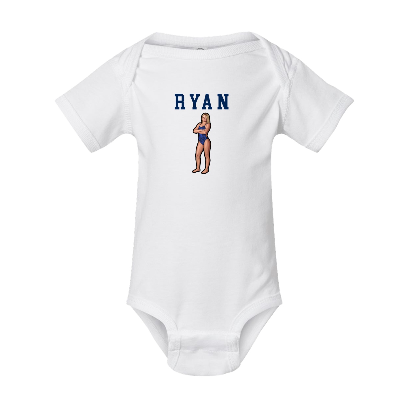 Baby Onesie — Shirsey in White