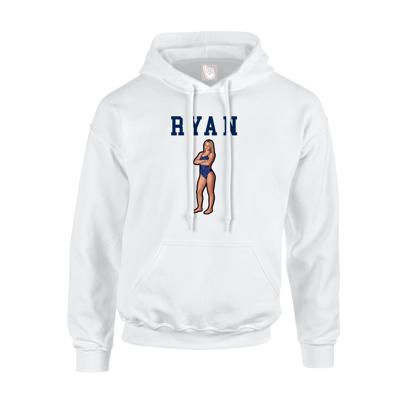 Youth Hoodie — Shirsey in White