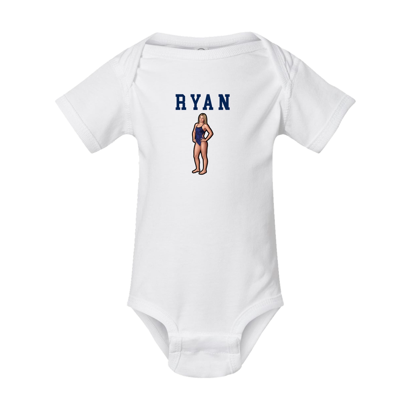 Baby Onesie — Shirsey in White