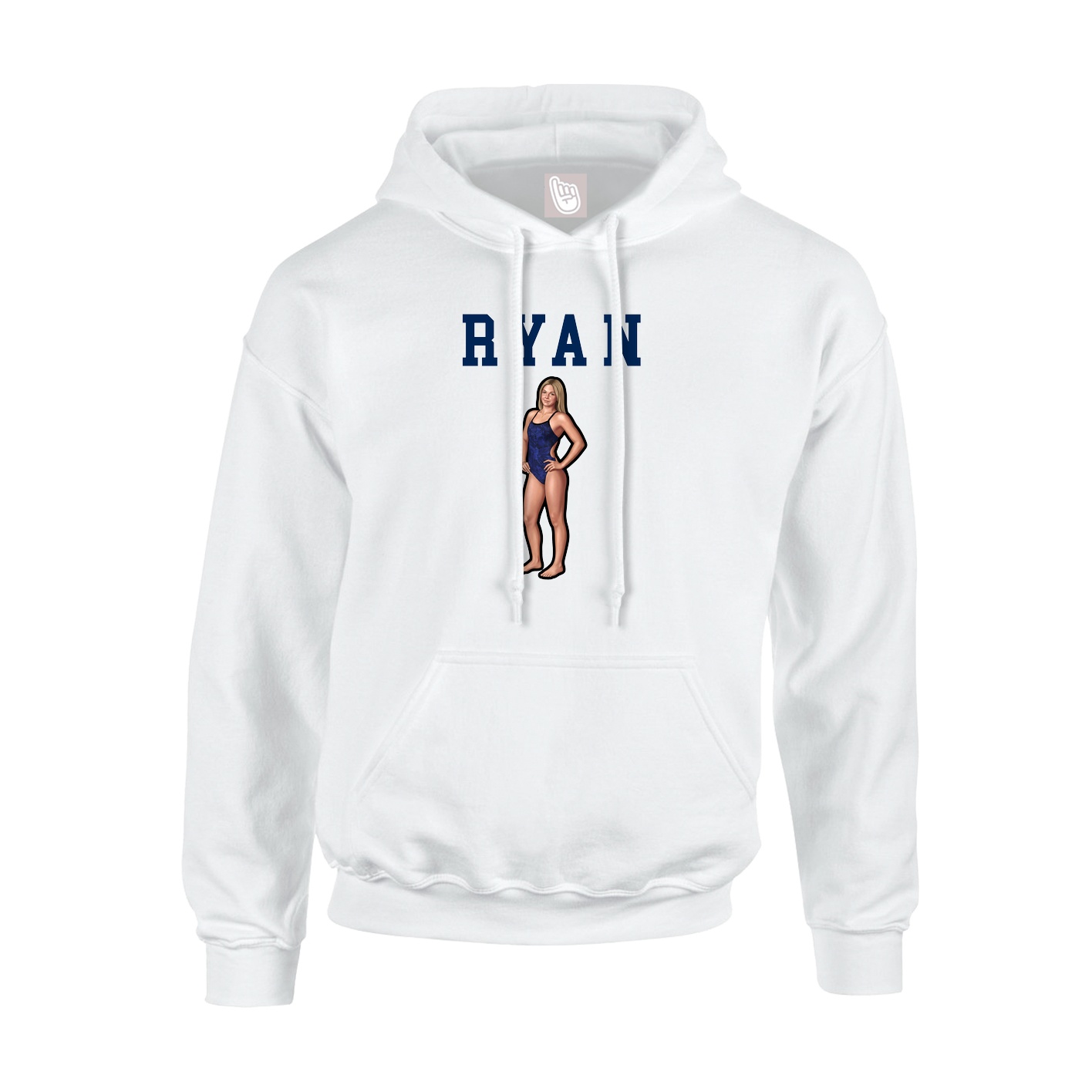 Hoodie — Shirsey in White