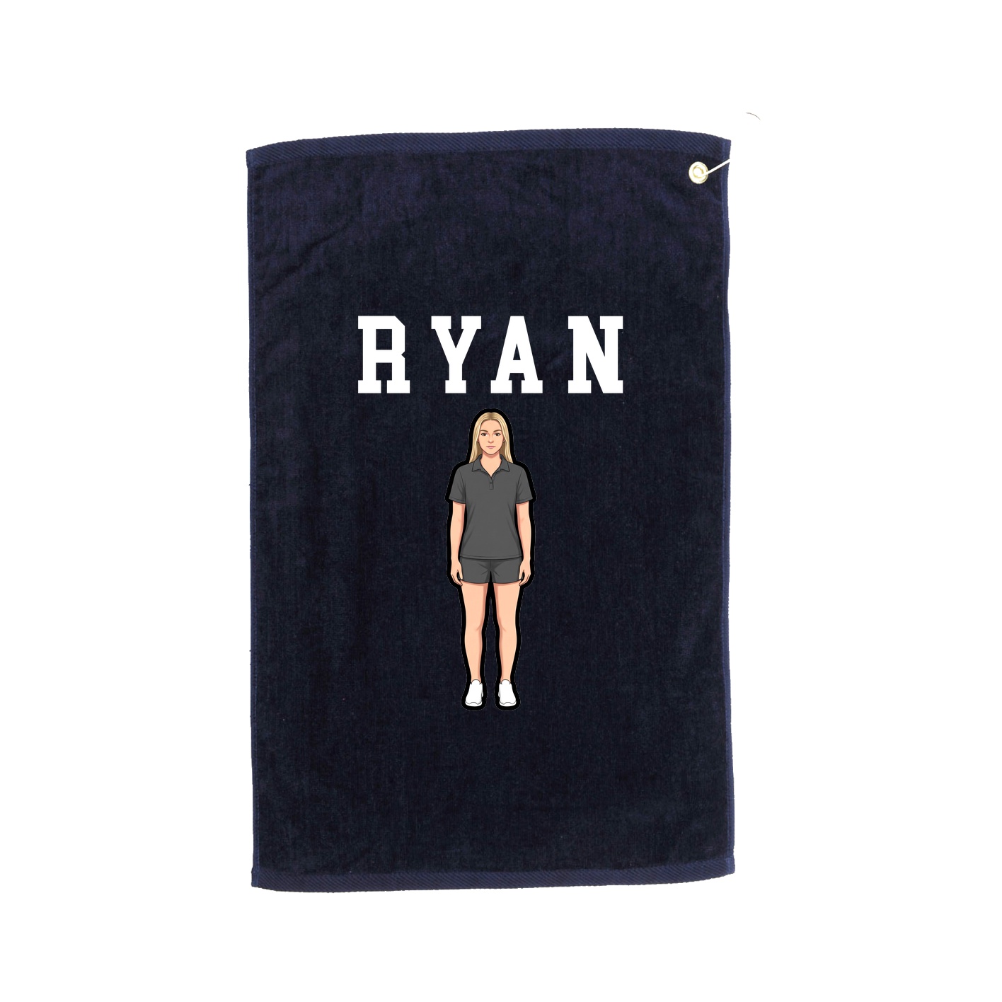 Golf Towel — Shirsey in Navy