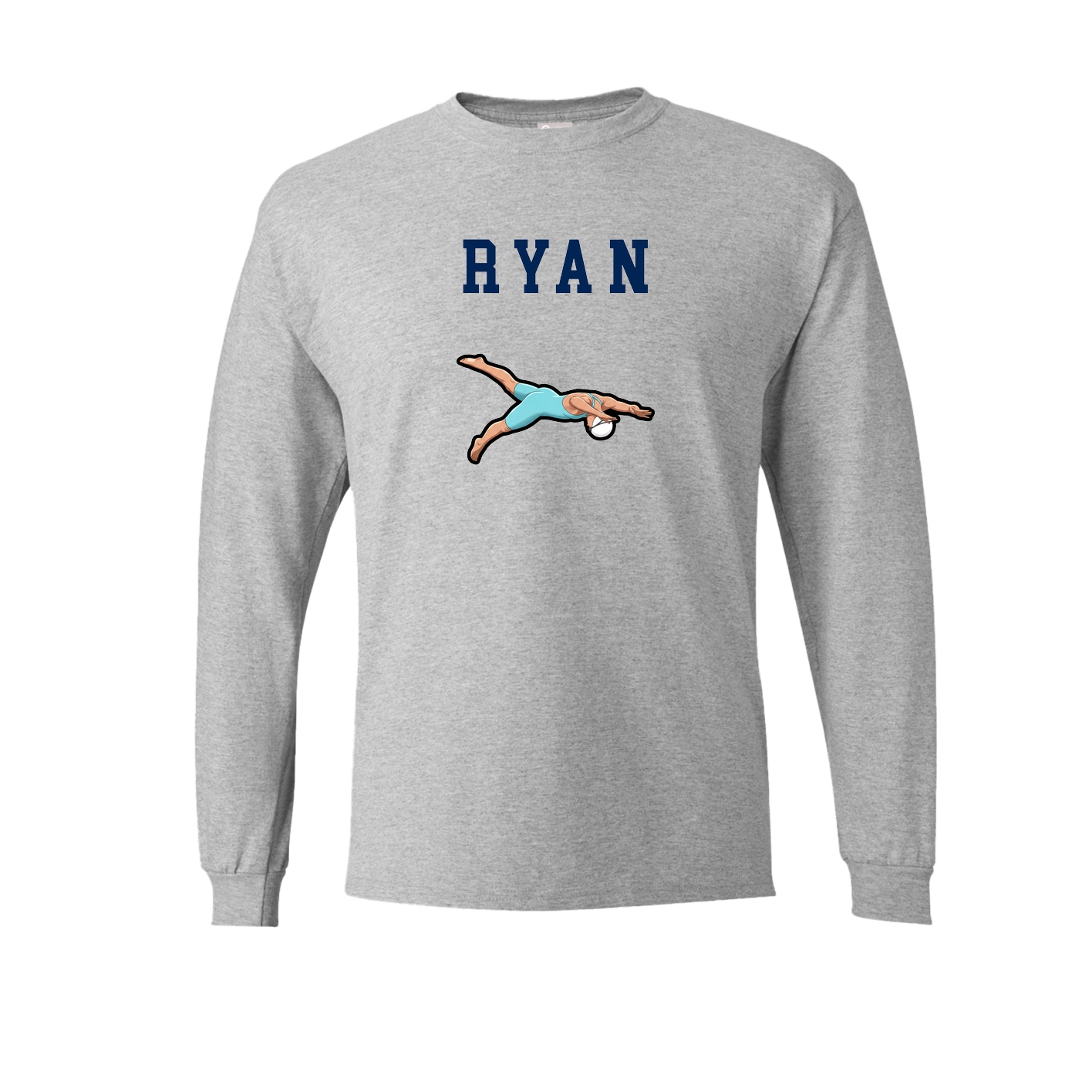 Long Sleeve Tee — Shirsey in Grey