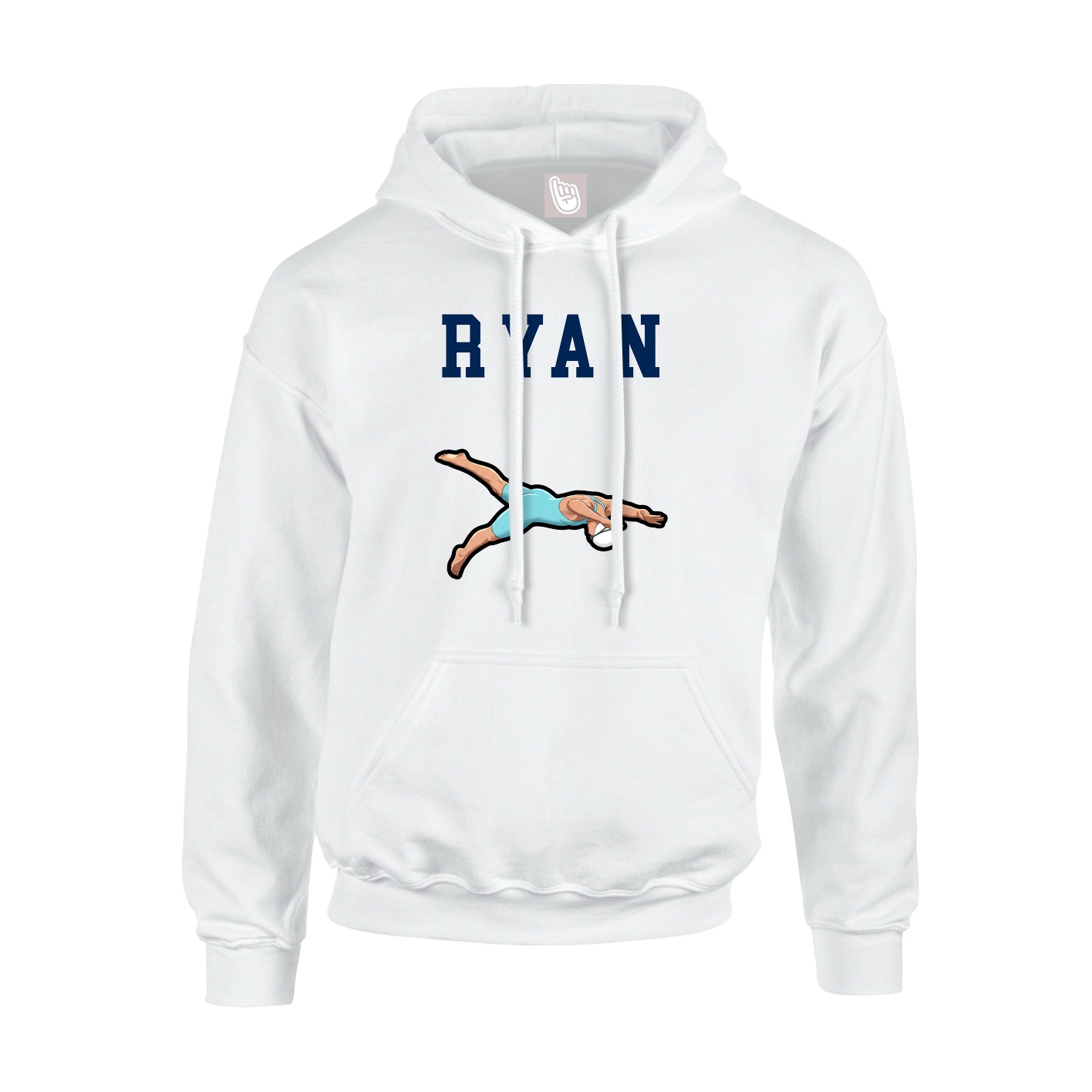 Youth Hoodie — Shirsey in White