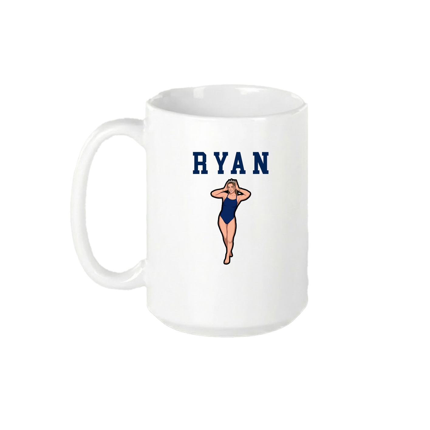 15oz Coffee Mug — Shirsey in White